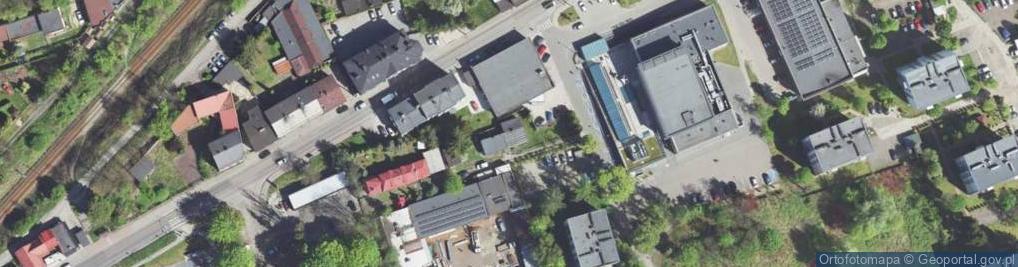 Zdjęcie satelitarne Główna ul.