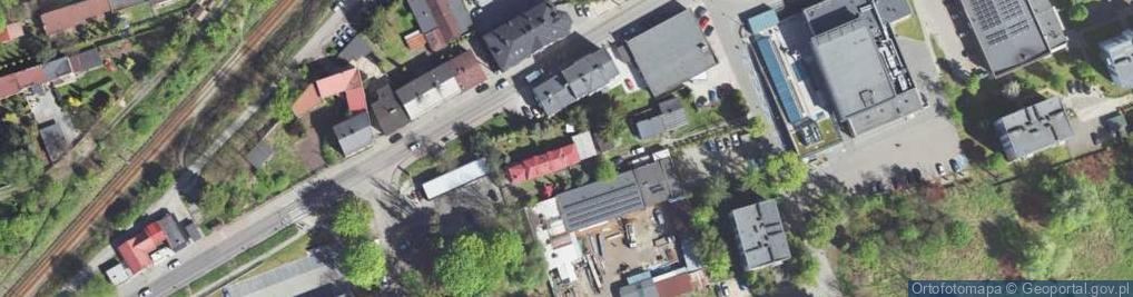 Zdjęcie satelitarne Główna ul.