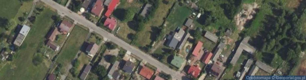 Zdjęcie satelitarne Główna ul.