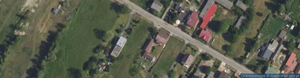 Zdjęcie satelitarne Główna ul.