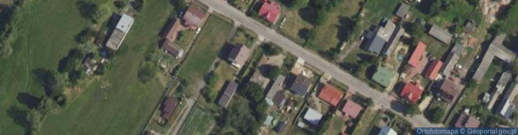Zdjęcie satelitarne Główna ul.