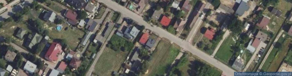 Zdjęcie satelitarne Główna ul.