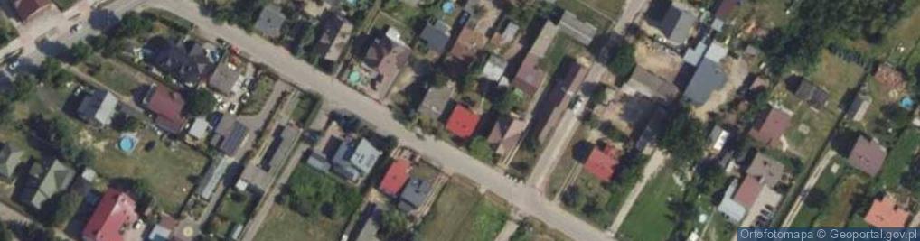 Zdjęcie satelitarne Główna ul.