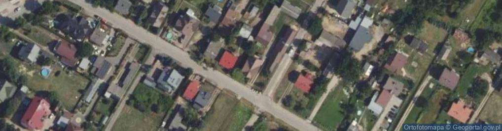 Zdjęcie satelitarne Główna ul.