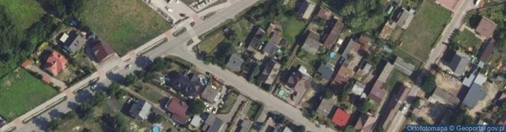 Zdjęcie satelitarne Główna ul.
