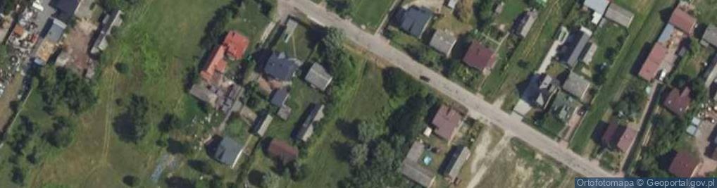 Zdjęcie satelitarne Główna ul.