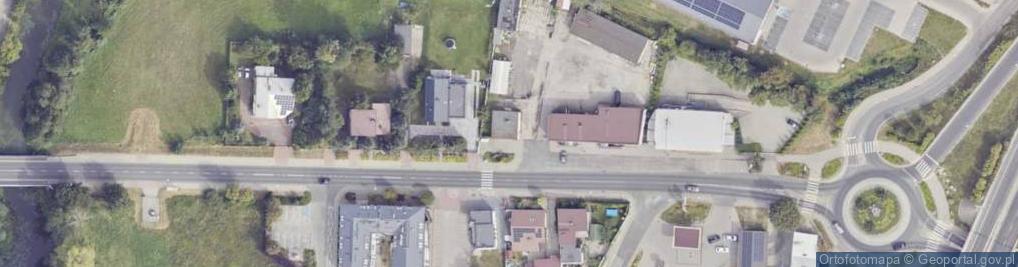 Zdjęcie satelitarne Główna ul.
