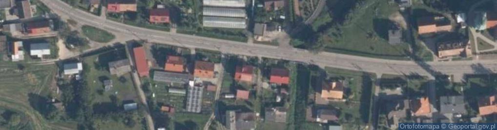 Zdjęcie satelitarne Główna ul.