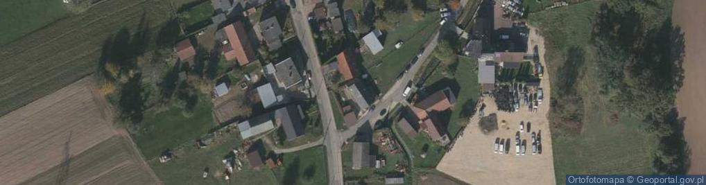 Zdjęcie satelitarne Główna ul.