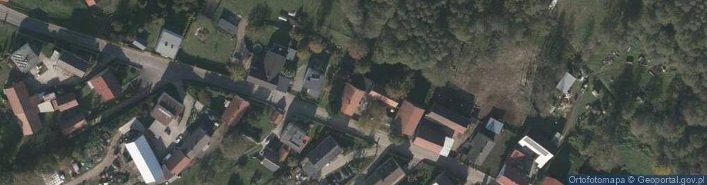 Zdjęcie satelitarne Główna ul.