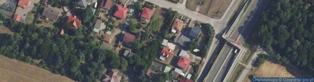 Zdjęcie satelitarne Główna ul.