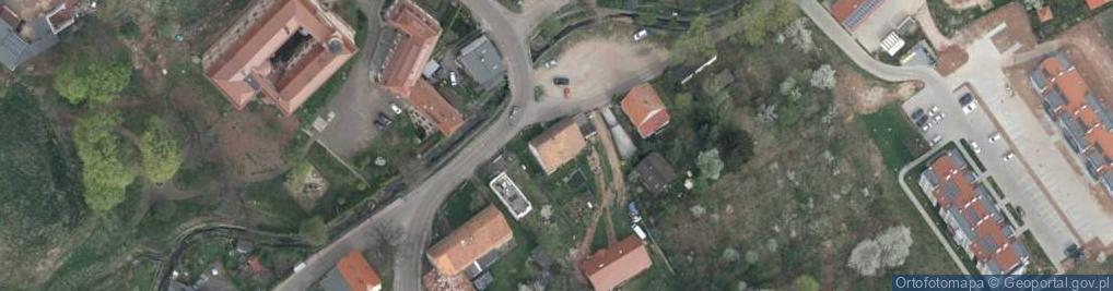 Zdjęcie satelitarne Główna ul.