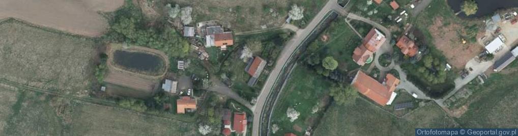 Zdjęcie satelitarne Główna ul.