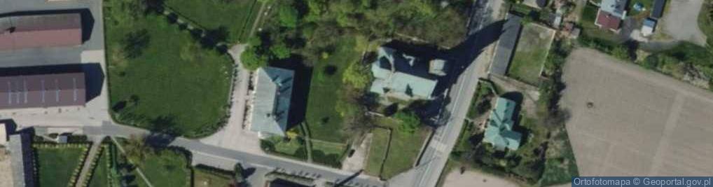 Zdjęcie satelitarne Główna ul.