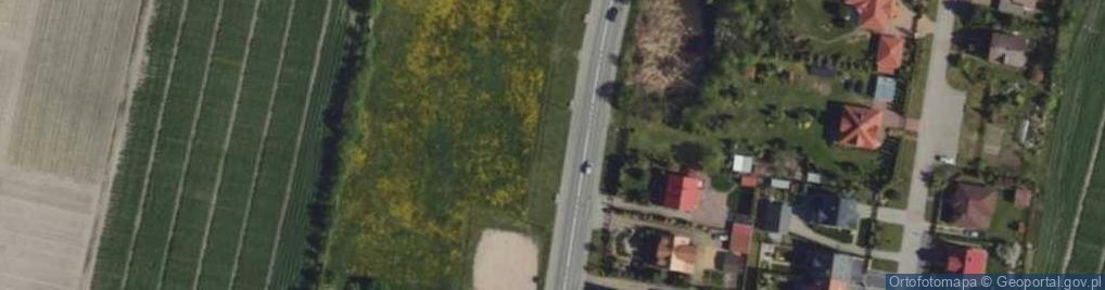 Zdjęcie satelitarne Główna ul.