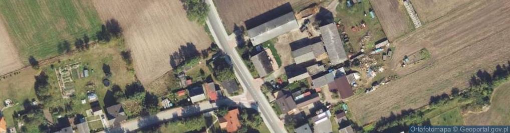 Zdjęcie satelitarne Główna ul.