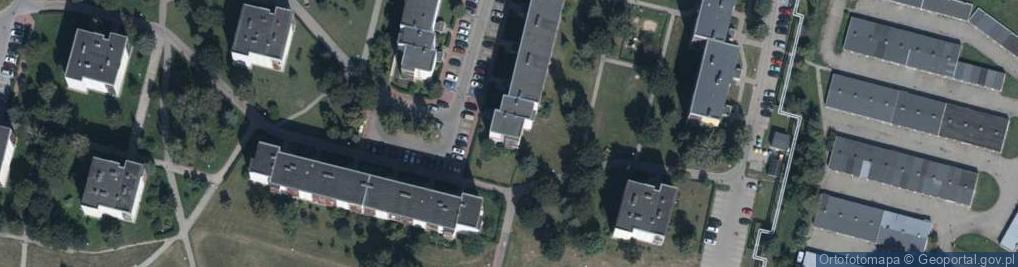 Zdjęcie satelitarne Głogowa ul.