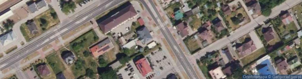 Zdjęcie satelitarne Główna ul.