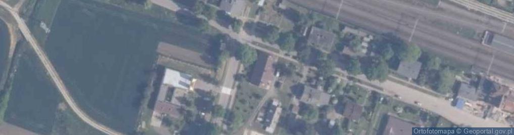 Zdjęcie satelitarne Główna ul.