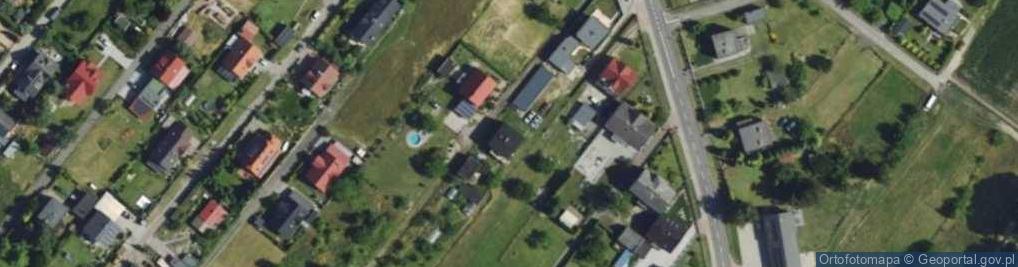 Zdjęcie satelitarne Gliwicka ul.