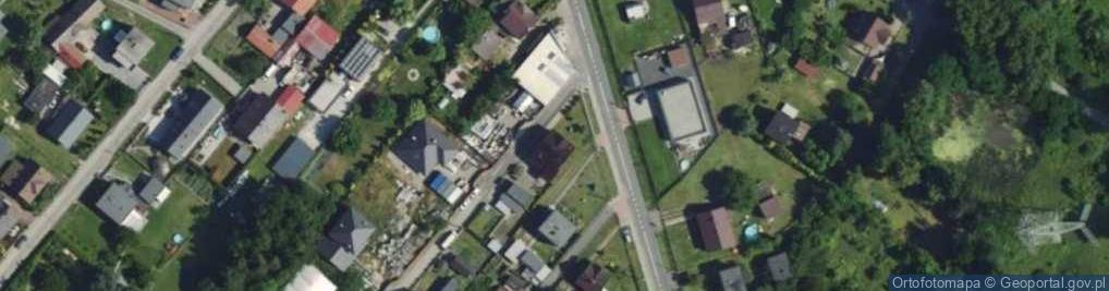 Zdjęcie satelitarne Gliwicka ul.