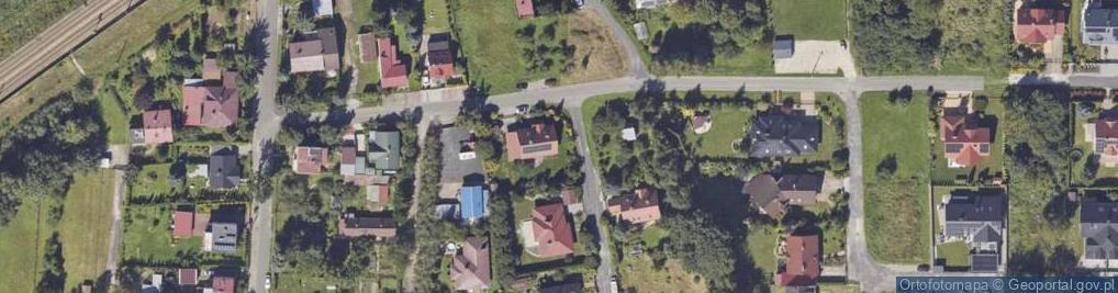 Zdjęcie satelitarne Głęboka ul.