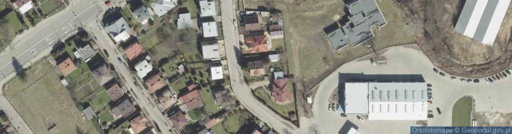 Zdjęcie satelitarne Gliniańska ul.