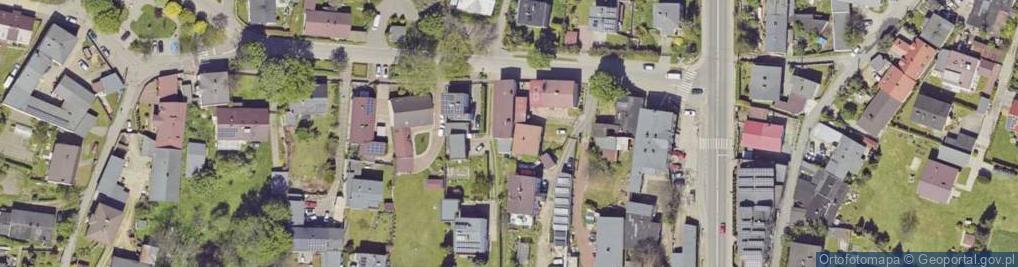 Zdjęcie satelitarne Główna ul.