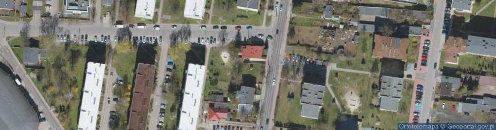 Zdjęcie satelitarne Głowackiego Bartosza ul.
