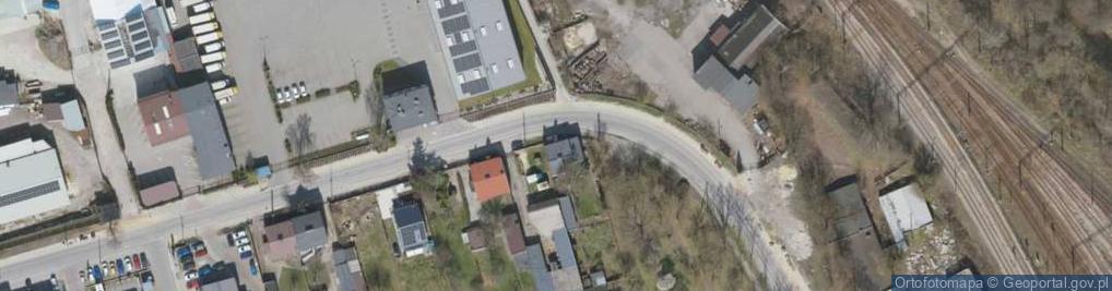 Zdjęcie satelitarne Główna ul.