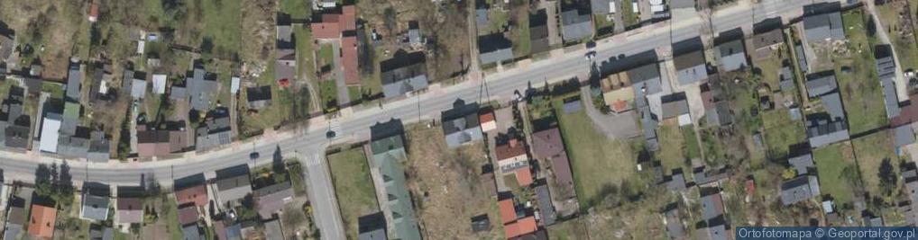 Zdjęcie satelitarne Główna ul.