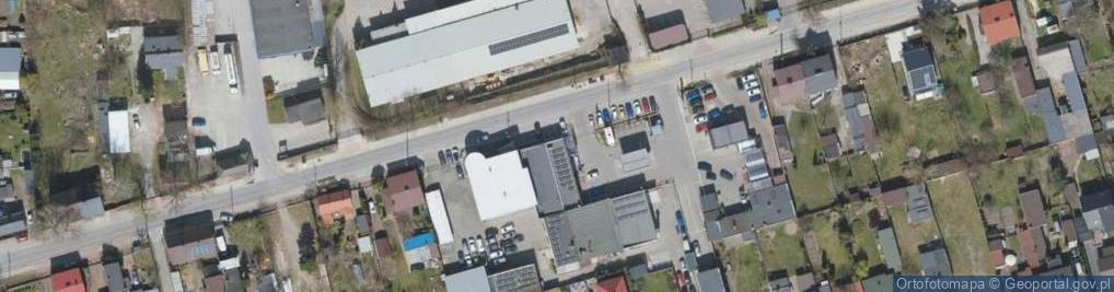 Zdjęcie satelitarne Główna ul.
