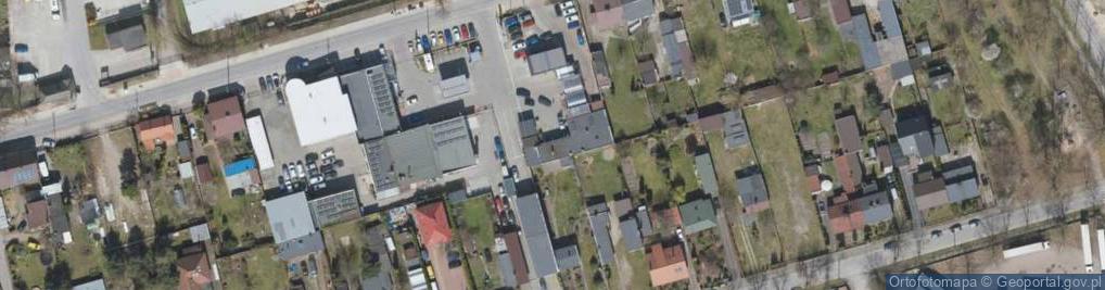 Zdjęcie satelitarne Główna ul.