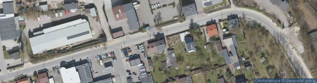 Zdjęcie satelitarne Główna ul.