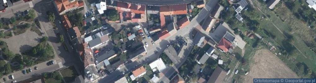 Zdjęcie satelitarne Główna ul.