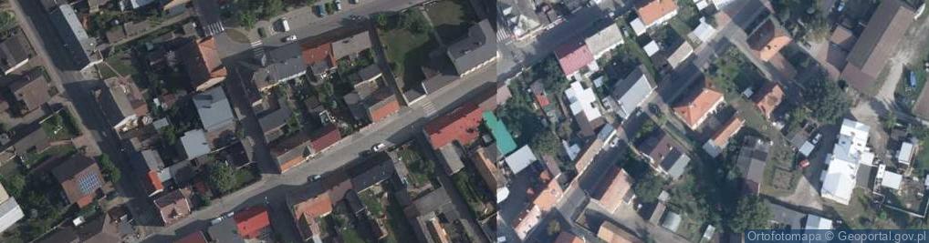 Zdjęcie satelitarne Główna ul.