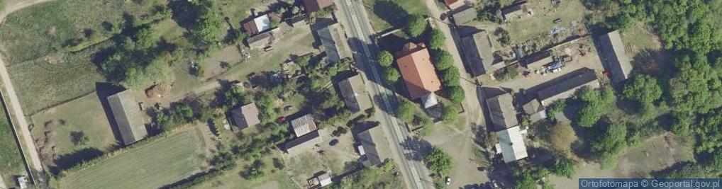 Zdjęcie satelitarne Główna ul.