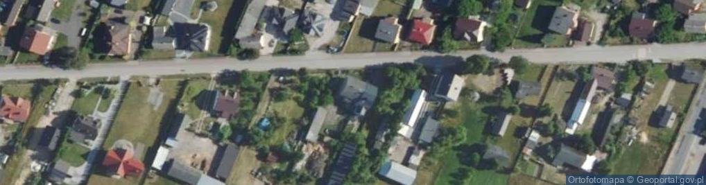 Zdjęcie satelitarne Główna ul.