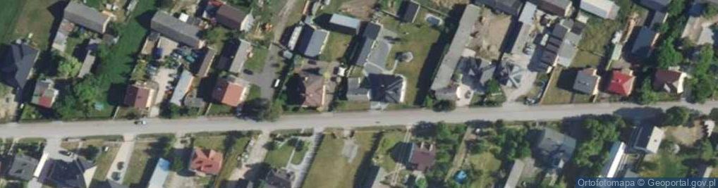 Zdjęcie satelitarne Główna ul.