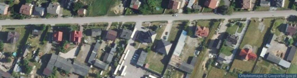 Zdjęcie satelitarne Główna ul.