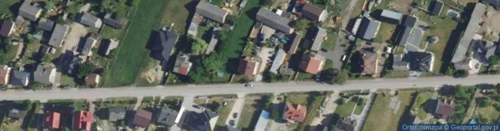 Zdjęcie satelitarne Główna ul.