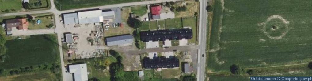 Zdjęcie satelitarne Główna ul.