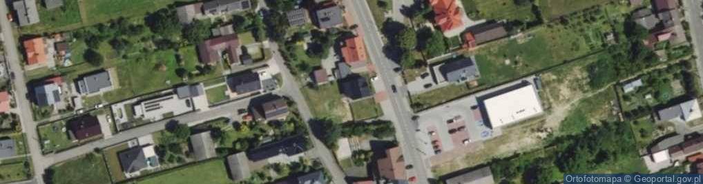 Zdjęcie satelitarne Główna ul.