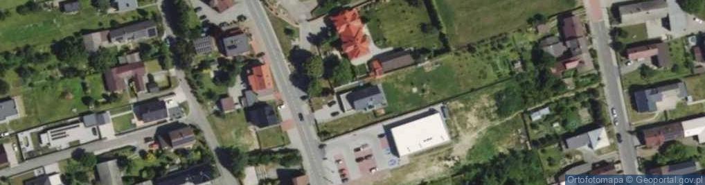 Zdjęcie satelitarne Główna ul.