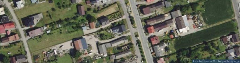 Zdjęcie satelitarne Główna ul.