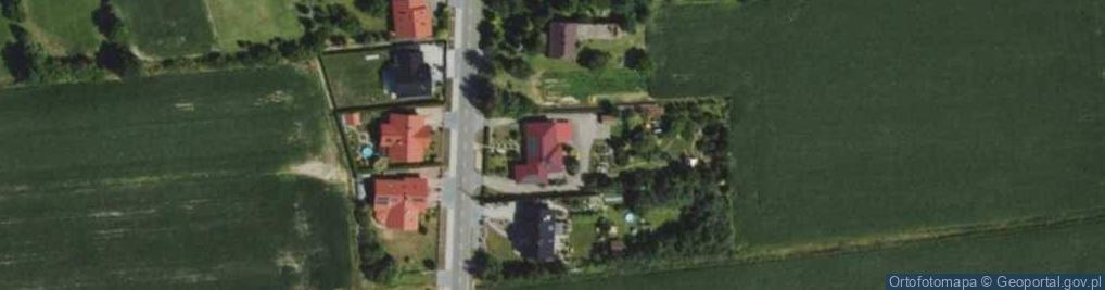 Zdjęcie satelitarne Główna ul.