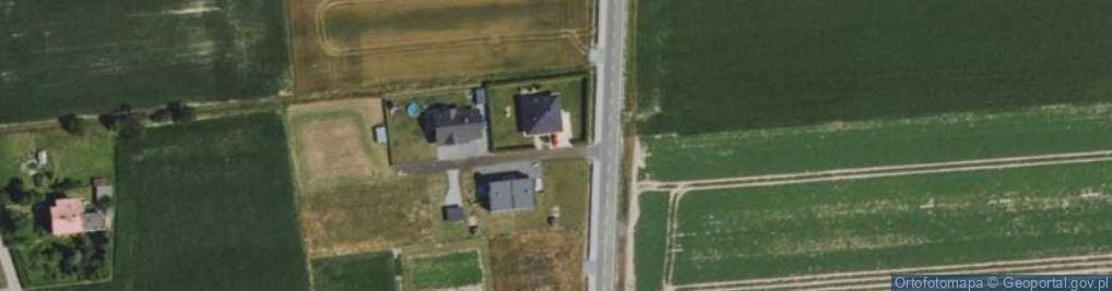 Zdjęcie satelitarne Główna ul.