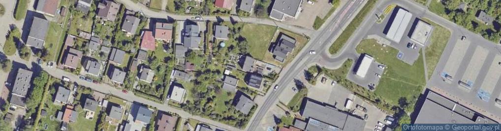 Zdjęcie satelitarne Glinczańska ul.