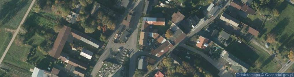 Zdjęcie satelitarne Główna ul.