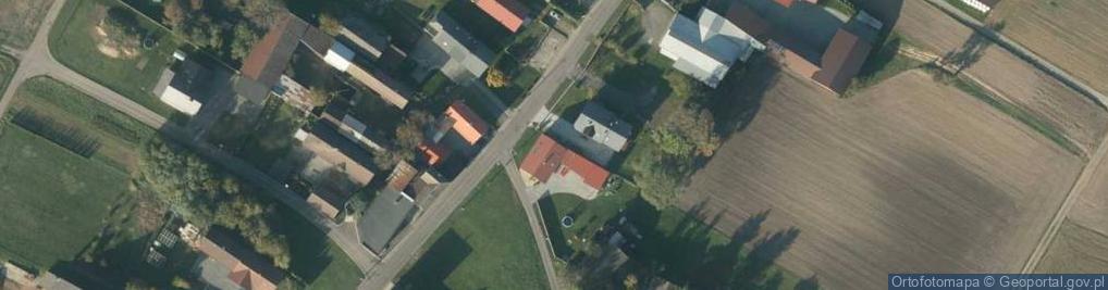 Zdjęcie satelitarne Główna ul.